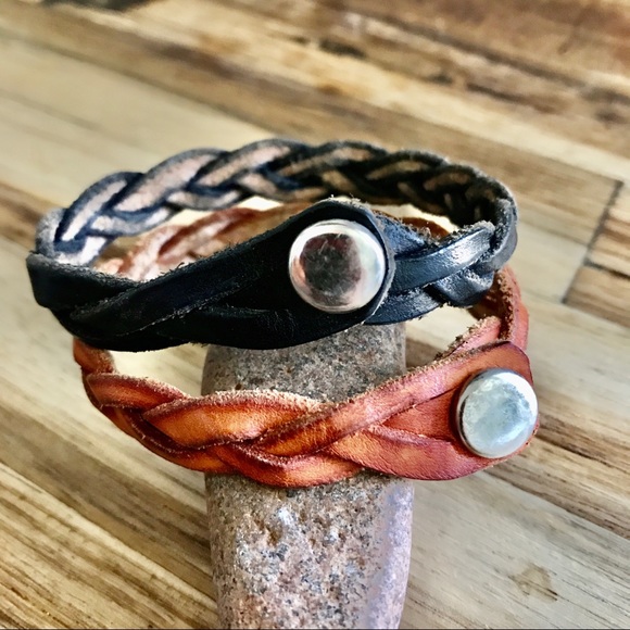 Jewelry - Braided Leather Bracelets